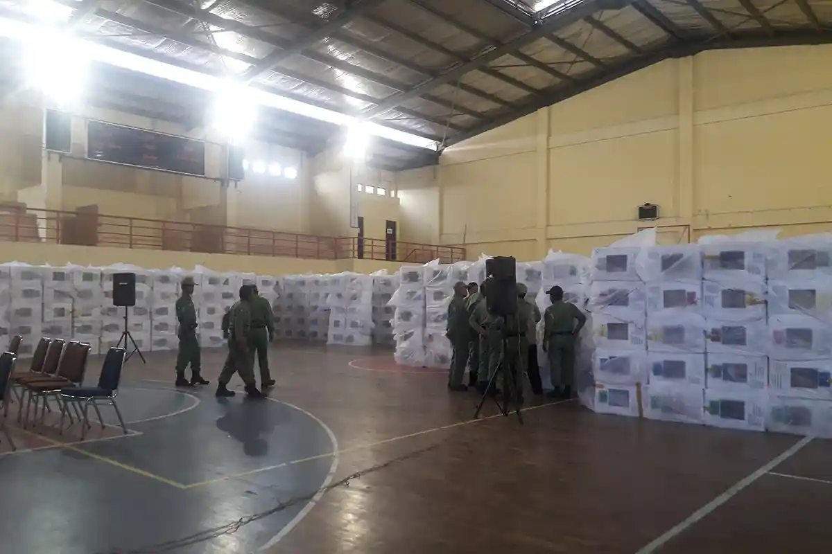 KPU Cimahi Mulai Lakukan Real Count Pilpres 2019, Digelar di Tiga Tempat