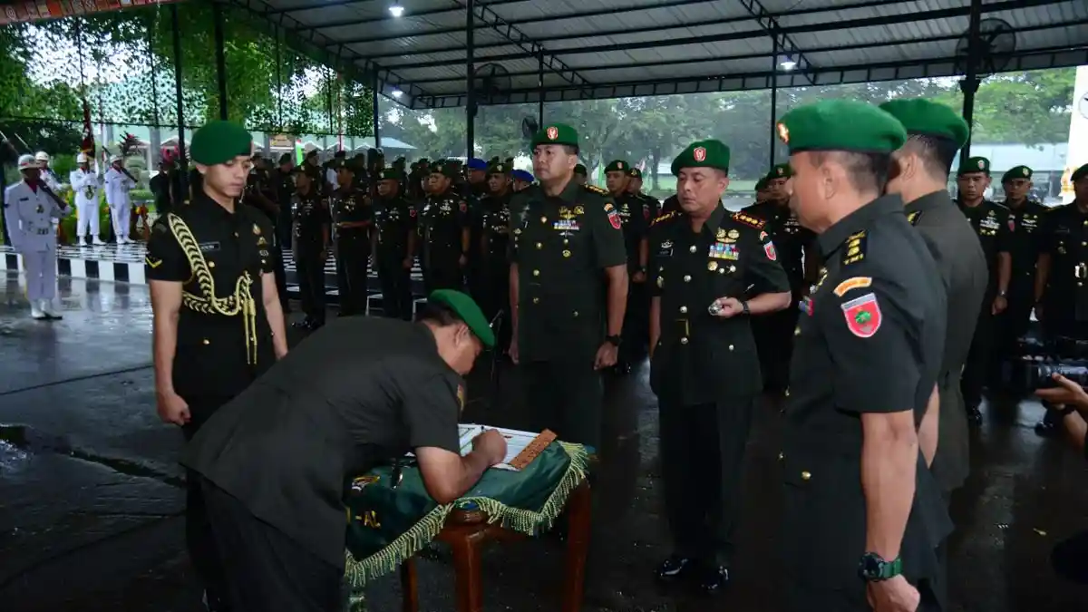 Danrem 142 Tatag Kolonel Inf Taufik Shobri Dimutasi, Ini Penggantinya