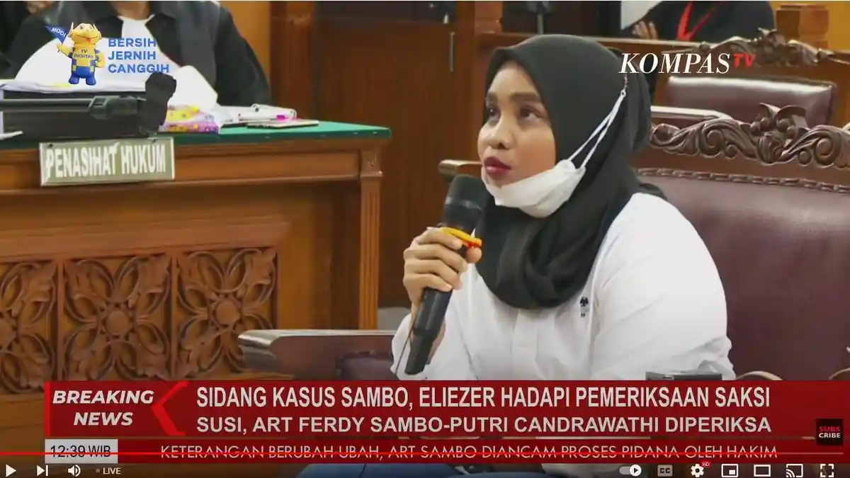 Ditanya Siapa Ibu dari Anak Terakhir Ferdy Sambo, Susi Terdiam
