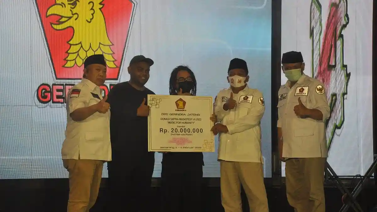 Gaet Kader Muda, Gerindra Jateng Selenggarakan Satria Music Festival