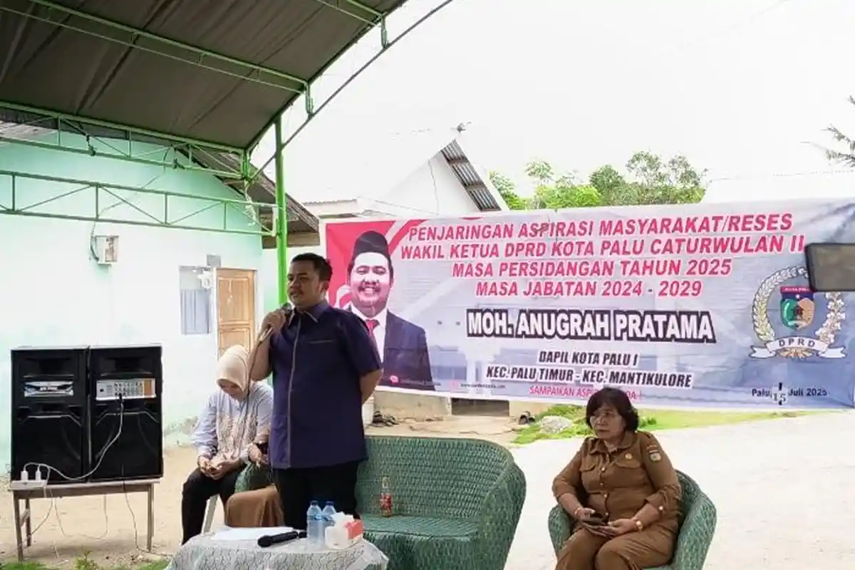 Terima Aduan Sarpras Sekolah Dari Warga, Wakil DPRD Palu : Saya Sampaikan Ke DPR RI Komisi X