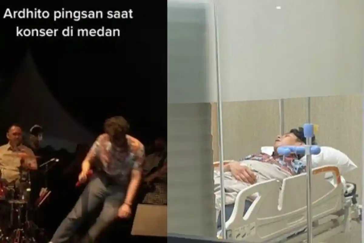 VIRAL Ardhito Pramono Pingsan di Atas Panggung, Ternyata Sakit Akut, Kondisinya Kini Banjir Doa