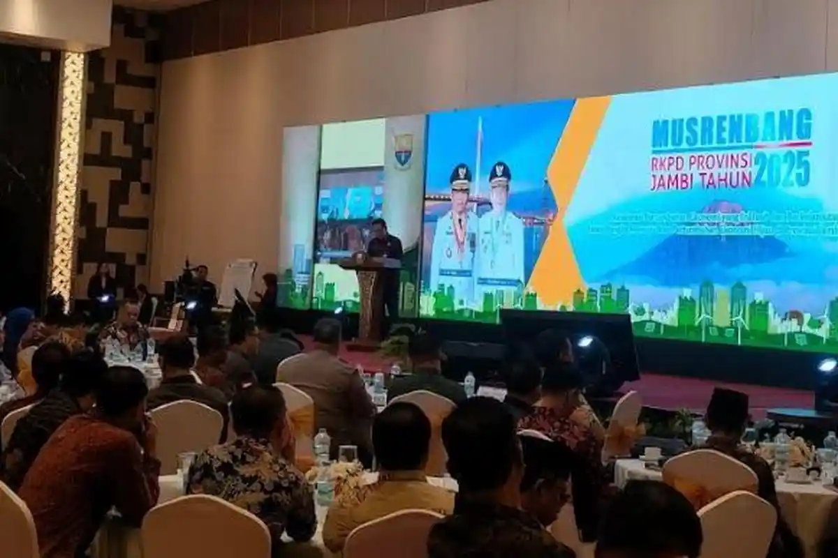 Paparan Bappeda Jambi di Musrenbang RKPD 2025