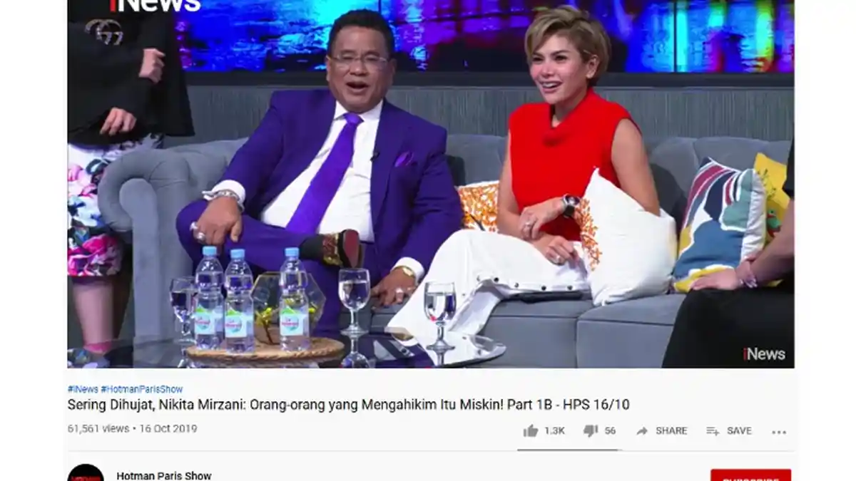 Pilih Farhat Abbas atau Elza Syarief, Ini Jawaban Nikita Mirzani sampai Teriak dan Dapat Sorakan