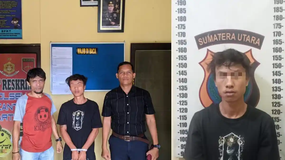 Polsek Siantar Martoba Ringkus Residivis Curat di Gang Pancur, Barang Curian Ludes untuk Sabu