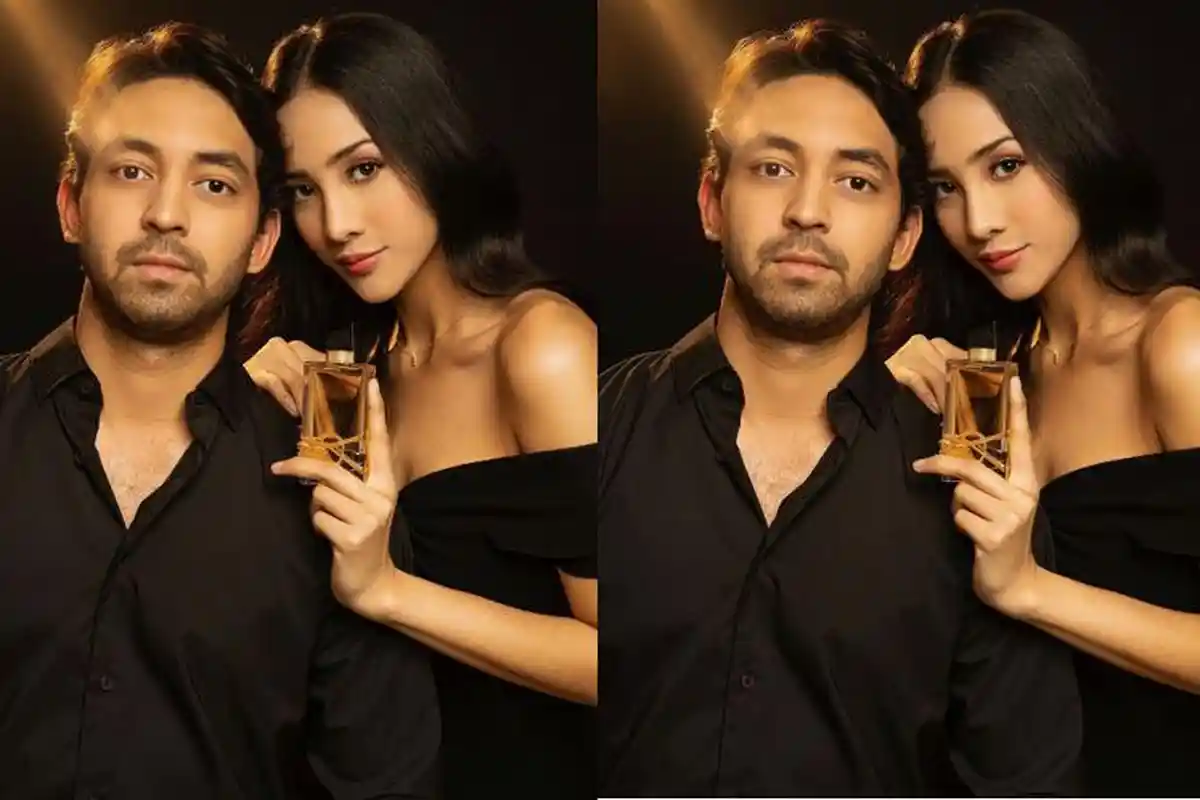 Anya Geraldine dan Nadif Zahiruddin jadi Model YSL di Momen Valentine