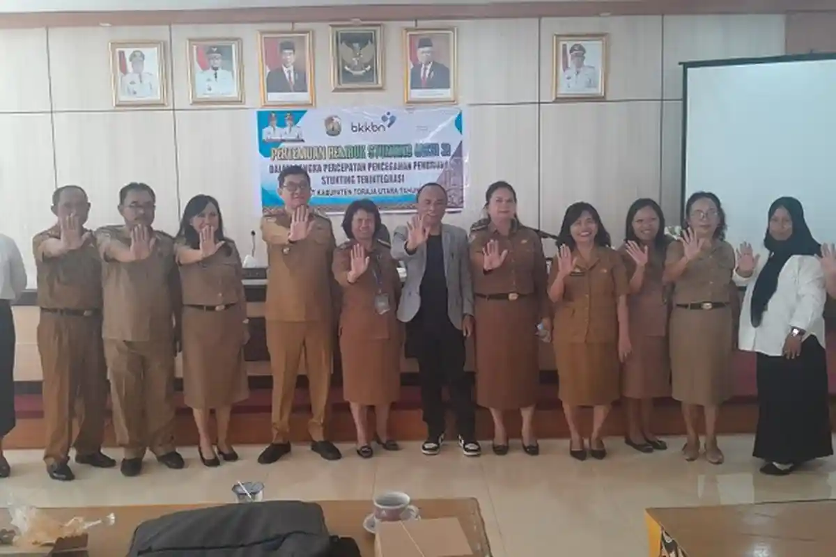 Tekan Angka Stunting di Toraja Utara, Frederik: Seluruh OPD Wajib Kerja Sama