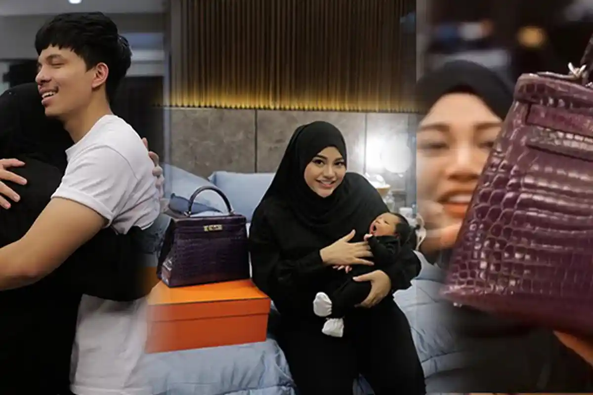 Dapat Kado Tas Mewah Rp 1,49 Miliar, Aurel Langsung Peluk Atta Halilintar