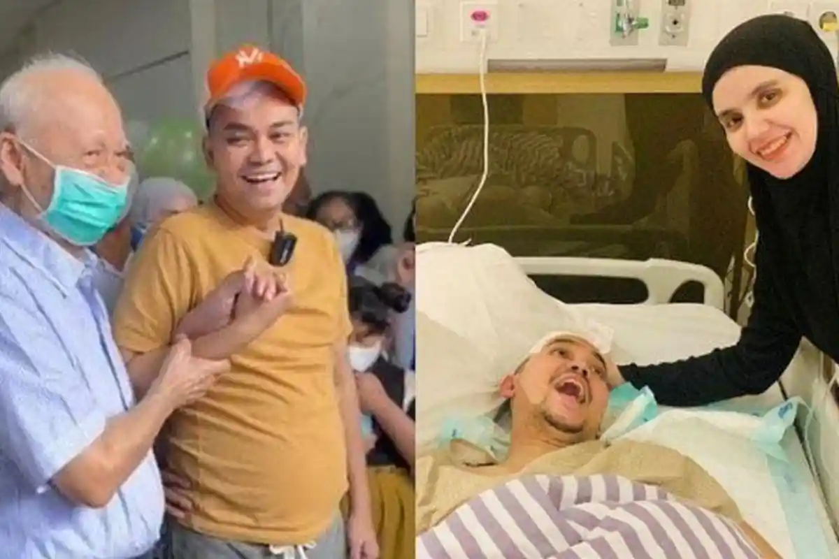 Indra Bekti Bahagia Pulang dari Rumah Sakit, Ingatan Suami Aldila Jelita Belum Pulih : Mohon Doanya
