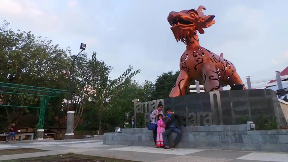 Taman Pandanaran, Ruang Publik di Pusat Semarang, Dilengkapi Wifi 24 Jam