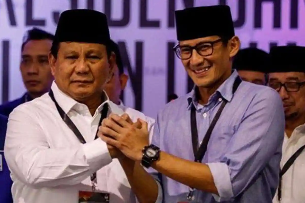 Prabowo Subianto Tak Larang Sandiaga Uno Pindah Partai