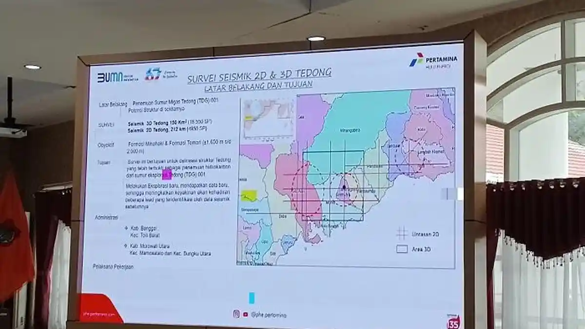 Survei Seismik Sumur Migas Pertamina EP Lewati Belasan Desa di Banggai dan Morowali Utara