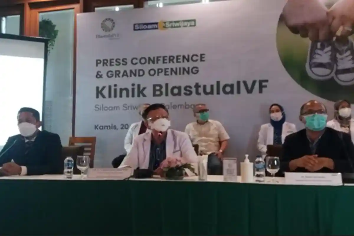 RS Siloam Sriwijaya Launching Klinik BlastulaIVF, Program Bayi Tabung Pertama di Sumsel
