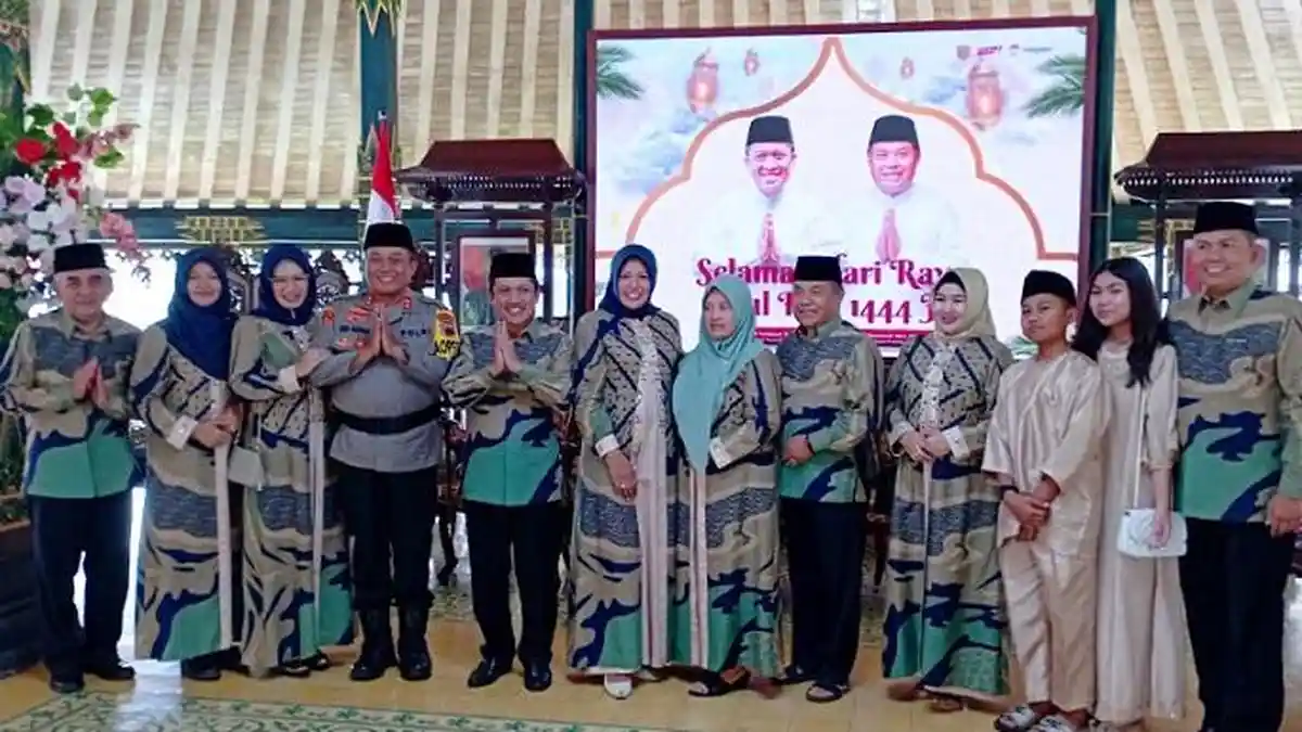 Open House Idul Fitri, Bupati Afif Manfaatkan Jadi Sarana Komunikasi Bersama OPD dan Masyarakat 