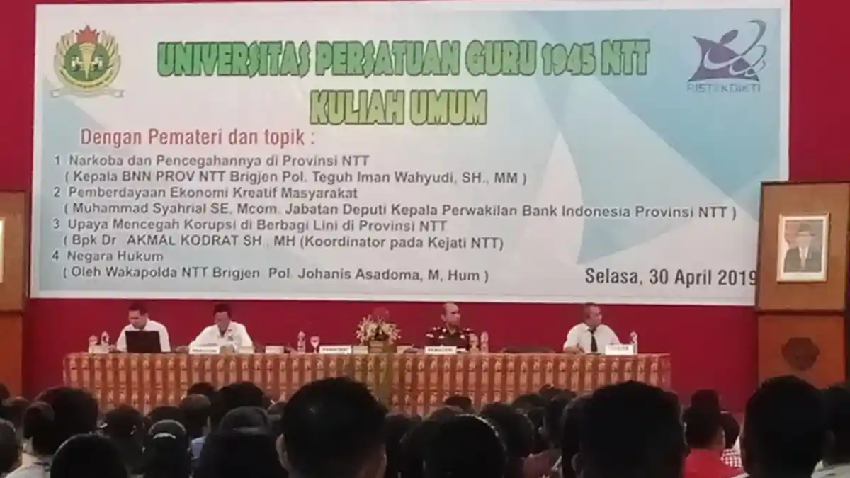 UPG 45 NTT Jamin Lulusannya Mampu Bersaing di Dunia Kerja dan Berintegritas