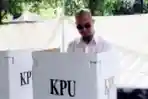 Ahmad Dhani Nyoblos