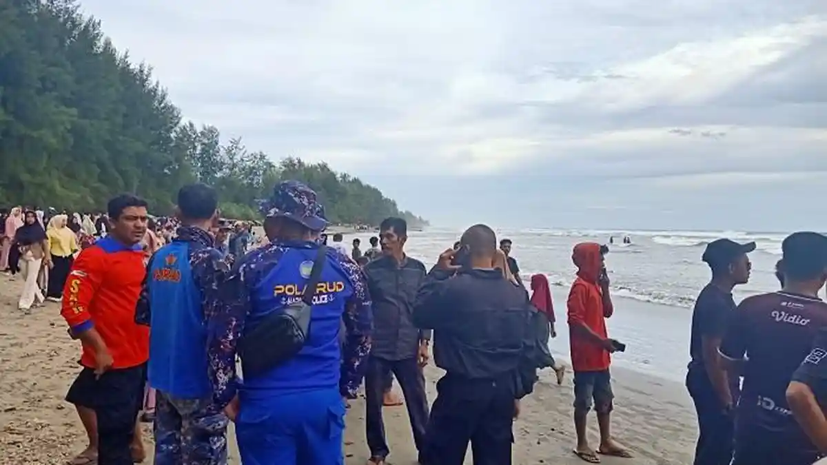 Niat Rekreasi, Dua Remaja di Abdya Terseret Ombak di Pantai Ujong Manggeng - Serambinews.com