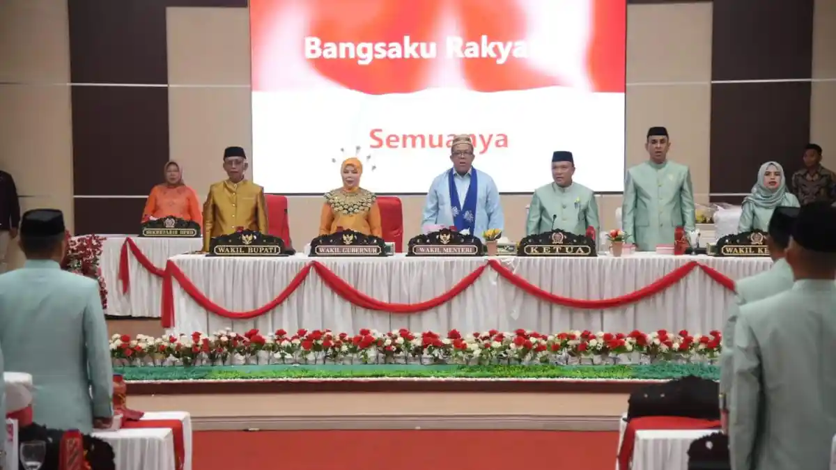 Wamentri PKP Fahri Hamzah Hadiri HUT ke-22 Kabupaten Pohuwato