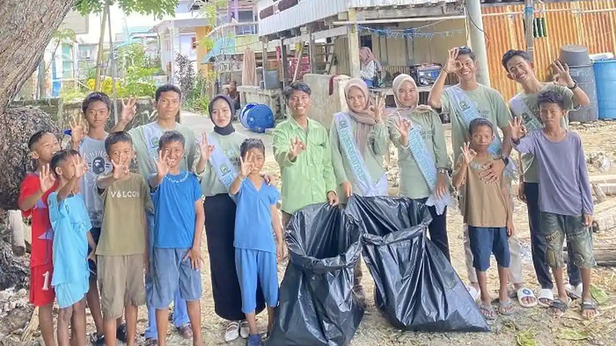 IKADAH Sinjai Gelar Aksi Bersih di Pulau Liang-liang Peringati Hari Lingkungan Hidup