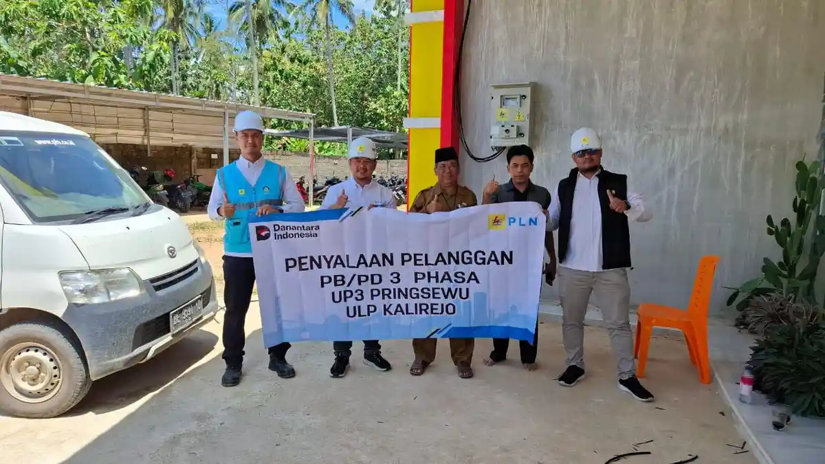 PLN UP3 Pringsewu Sukses Nyalakan Listrik untuk Hilirisasi Pertanian dan Perikanan