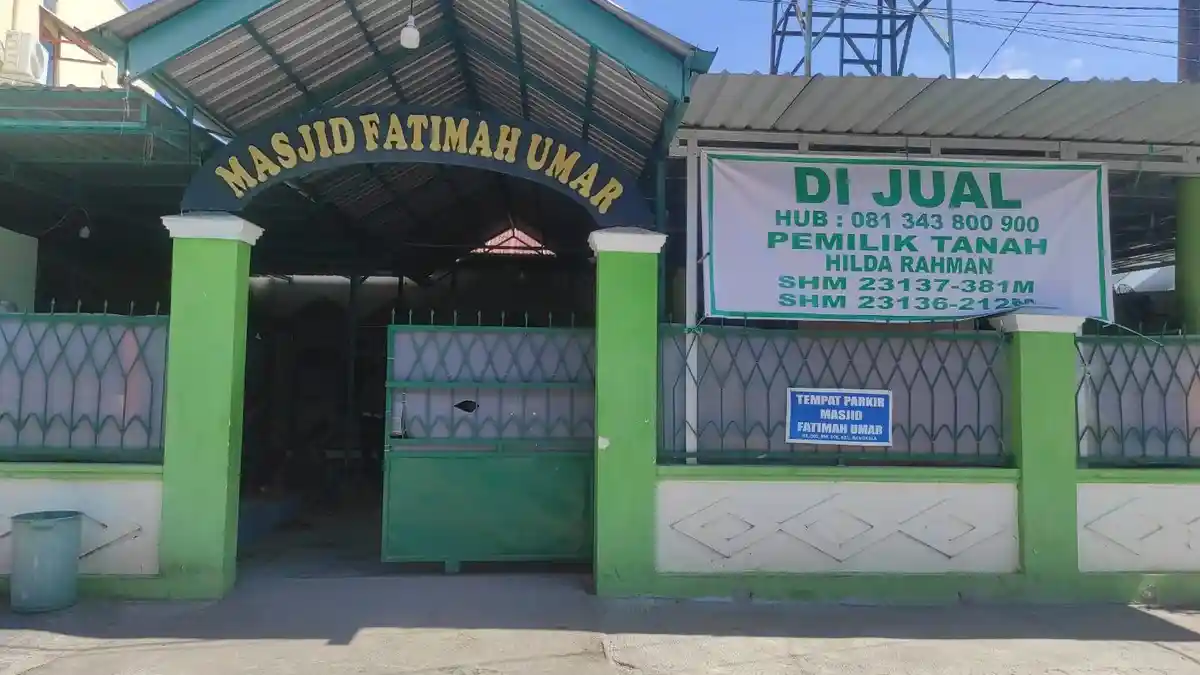 Polemik Masjid Fatimah Umar Temui Titik Terang, Orang Jakarta Bakal Beli Seharga Rp2,5 M