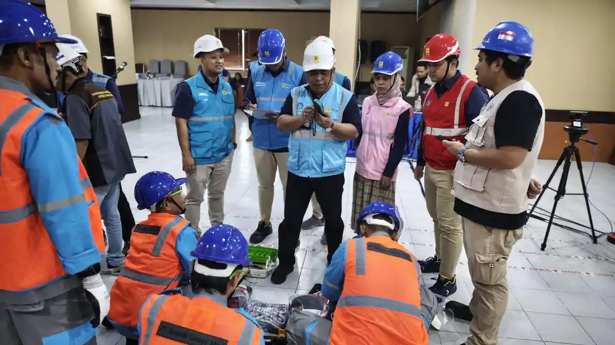Kesiapan Awal Pekerjaan SR dan APP 2025, PLN UIW MMU Gelar Pasukan dan Peralatan