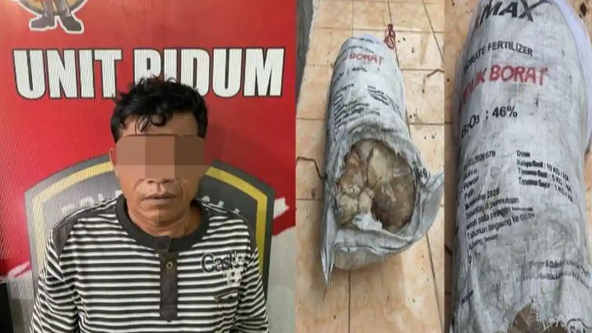 Pencuri Cup Benjolan Getah Karet di PALI Ditangkap Polisi, Beraksi Malam Hari