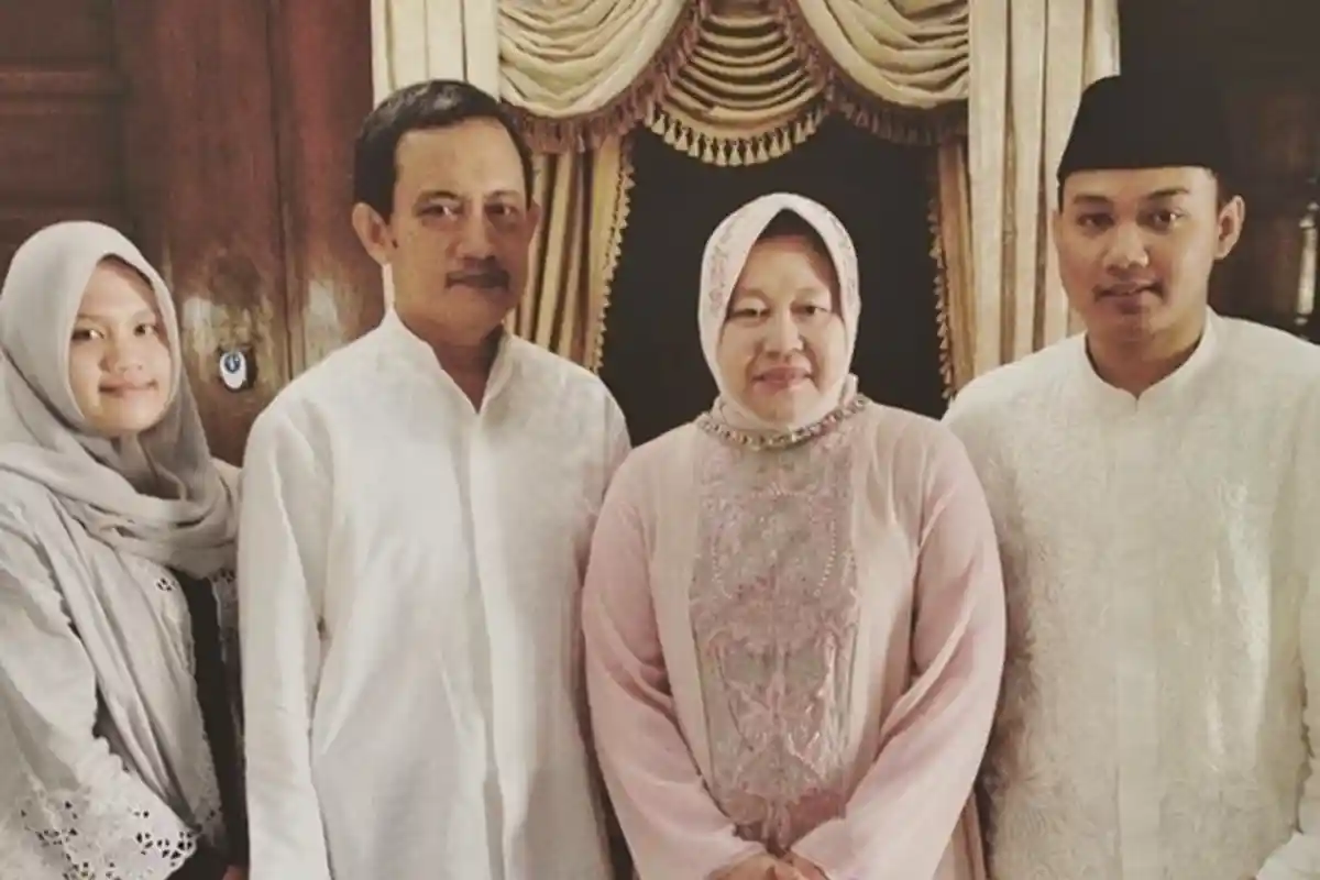 Sosok Djoko Saptoadji Suami Mensos Risma, Setia Dukung sang Menteri, Pilih Jadi Pegawai Perusahaan