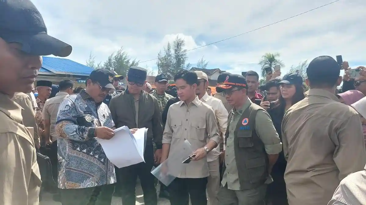 Ditanya Komitmen Penanganan Banjir Singkil, Wapres Gibran: Kita Ingin Bantu