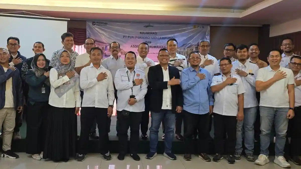 PLN UID Lampung Gandeng Asosiasi Perumahan Dukung Hunian Layak Pemerintah