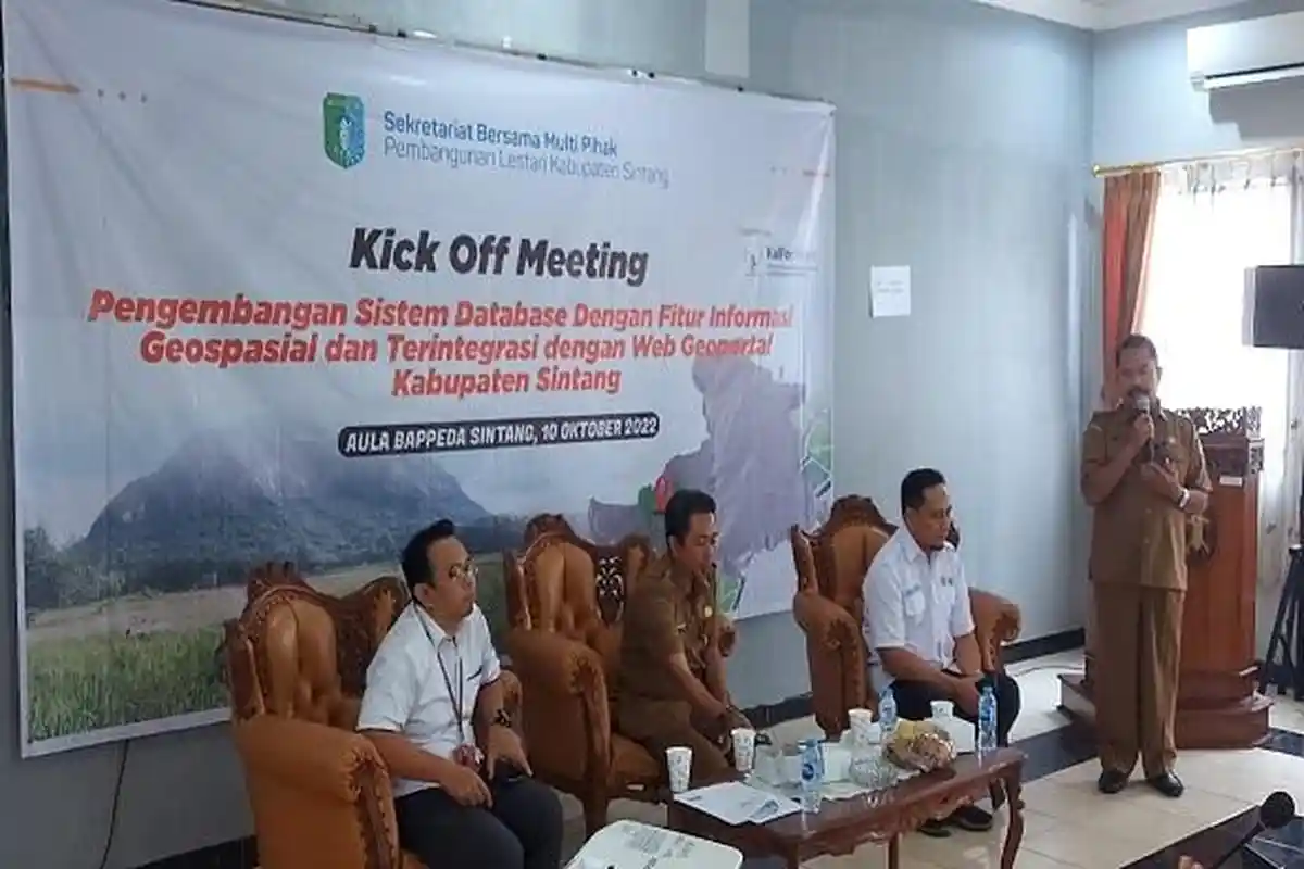Program Satu Data Kabupaten Sintang Ditargetkan Launching Awal Tahun 2023