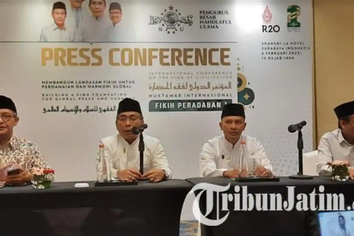 Gelar Muktamar Internasional Fikih Peradaban di Surabaya, PBNU Hadirkan Puluhan Ulama dari 40 Negara