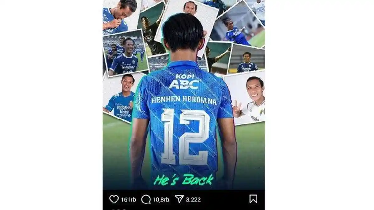 Henhen Herdiana Kembali ke Persib Bandung, Bojan Hodak Ungkapkan Deal ...