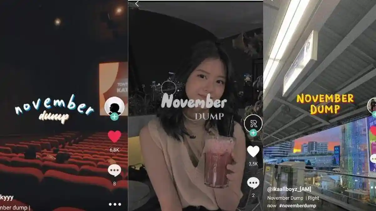 15 Link Template CapCut Tren November Dump yang Viral, Rekap Momen Bulanan dan Bagikan ke IG