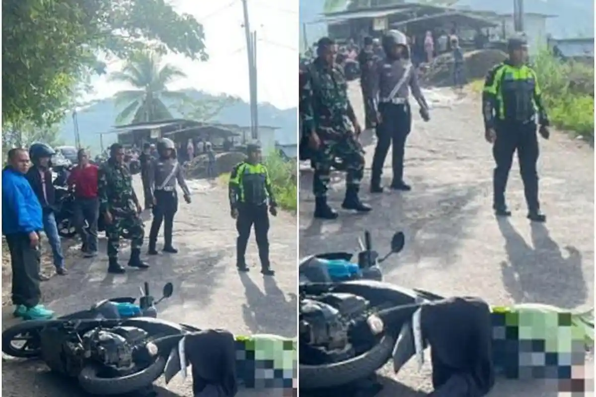 Kecelakaan Maut, Seorang Mahasiswi Tewas, Korban Terjatuh Hingga Tertabrak Truk