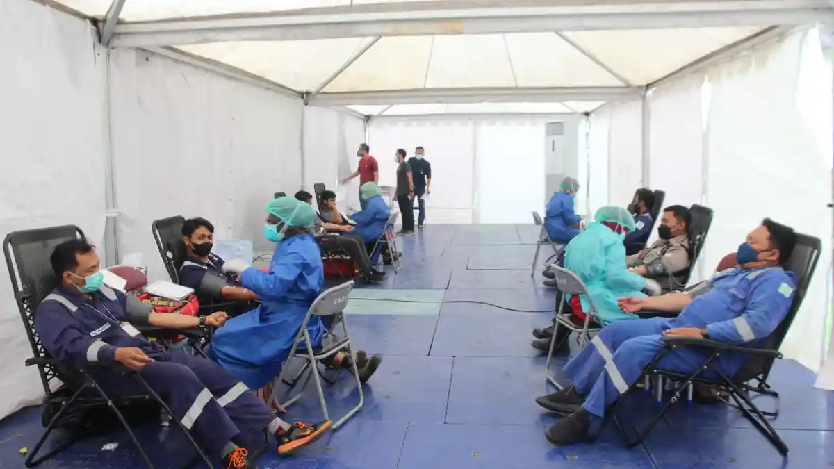 Pertamina dan PMI Balikpapan Gelar Donor Darah, Rabu 15 Desember 2021, Kumpulkan 100 Kantong