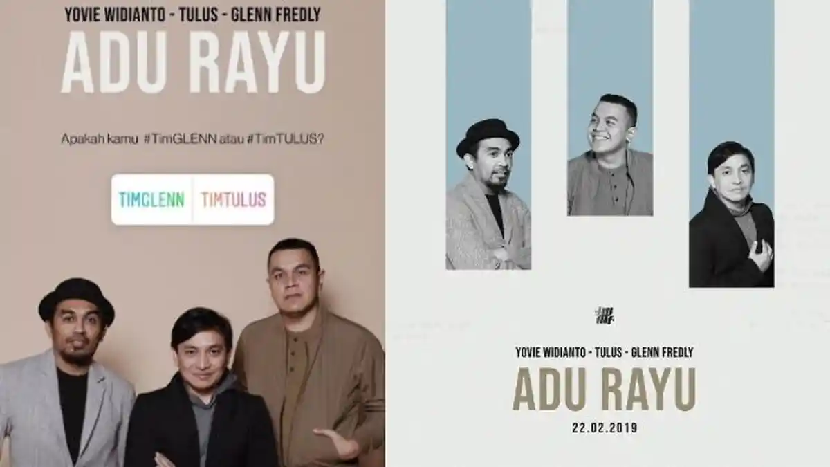 Chord Gitar dan Lirik Lagu Adu Rayu - Yovie, Tulus, dan Glenn Fredly: Bersamaku Mulai Hari Ini