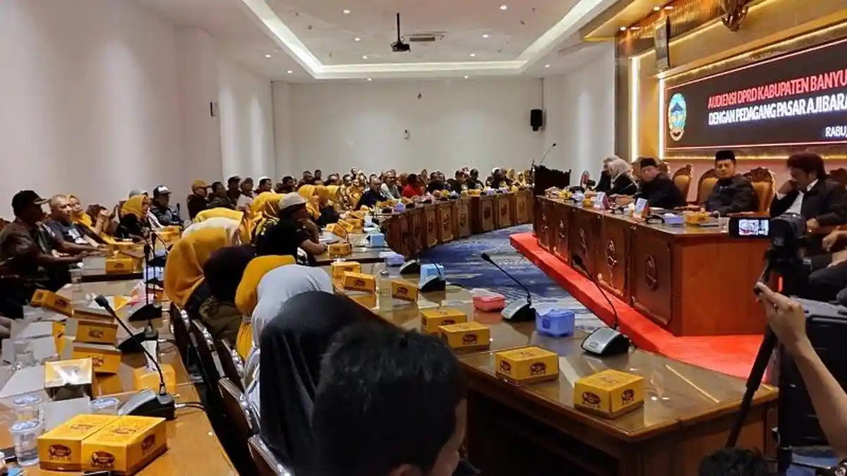 Merasa Diusir dari Pasar Ajibarang untuk Pembangunan, Pedagang Mengadu ke DPRD Banyumas