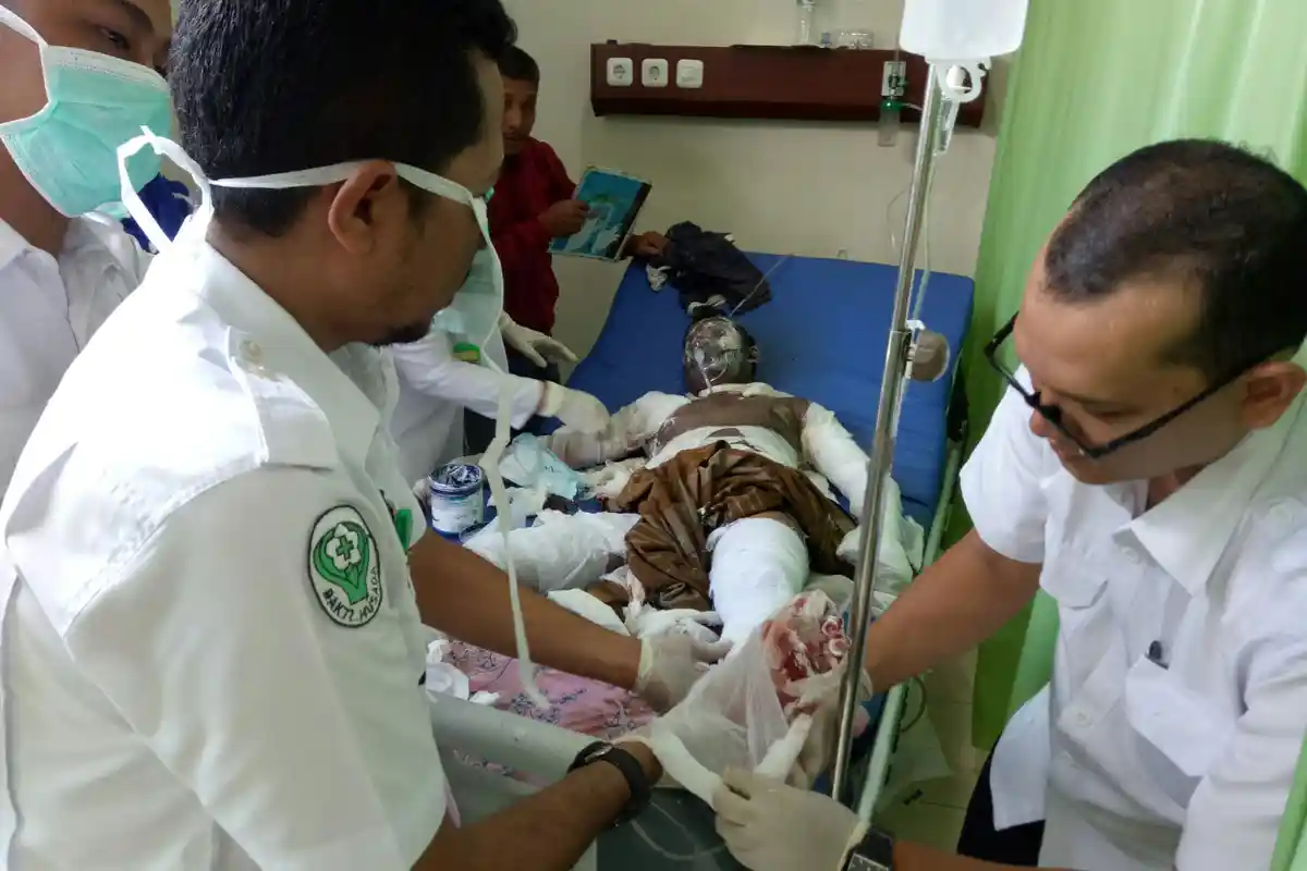 Ini Nama 10 Korban Meninggal Akibat Ledakan Sumur Minyak di Ranto Peureulak, Api belum Padam