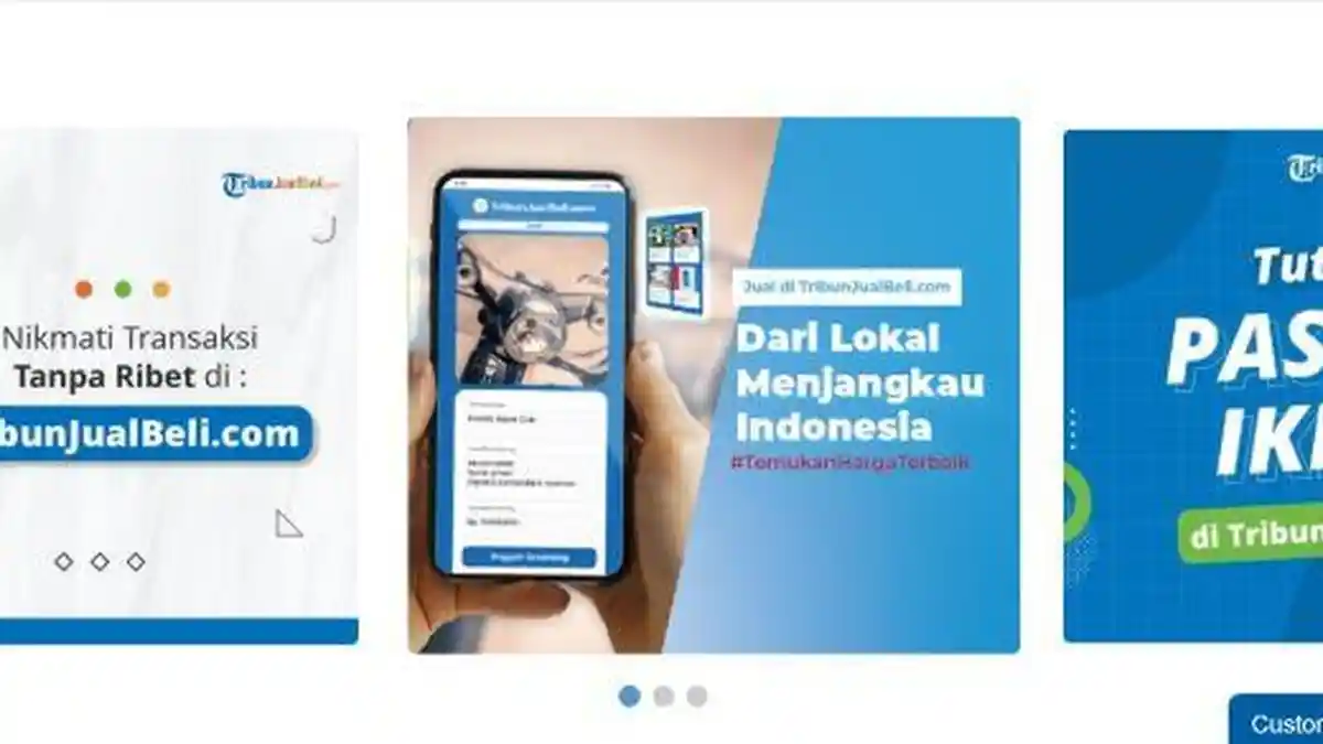 Dijamin Cepat Laku Pasang Iklan di TribunJualBeli.com, Situs Pasang Iklan Gratis Tribun Network