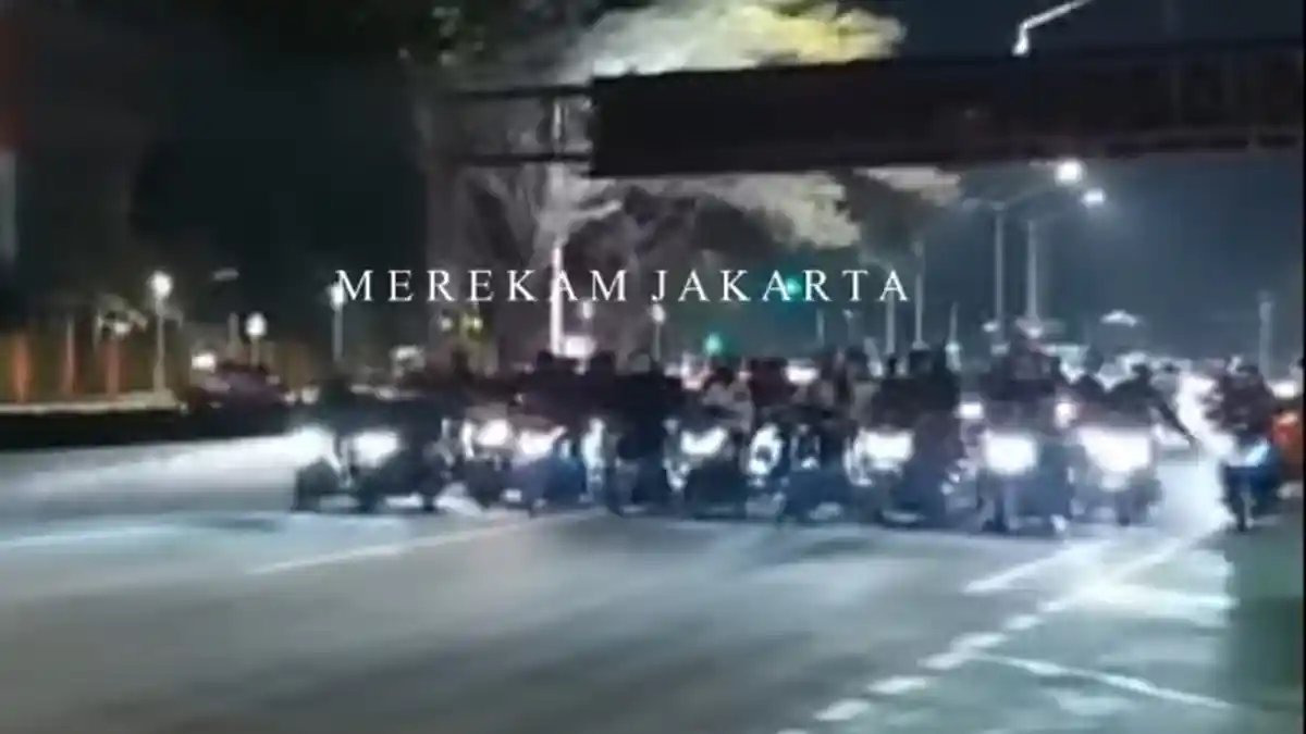 BALAP Liar Muncul Lagi di Jalan Jenderal Sudirman, Kompolnas: Polda Metro Jaya Kecolongan
