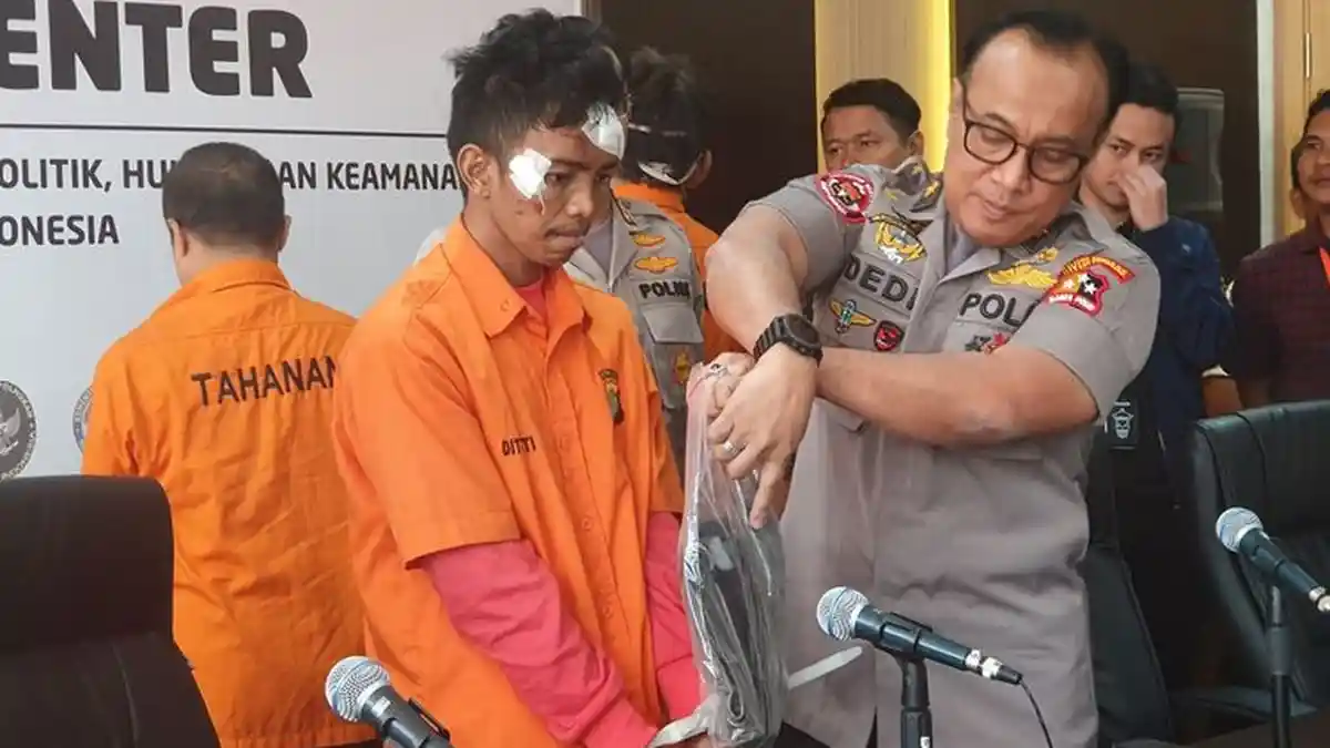 Pengakuan Andri Bibir Seret Koordinator Relawan IT BPN, Twit Hoaks Remaja Tewas Dipukuli Brimob