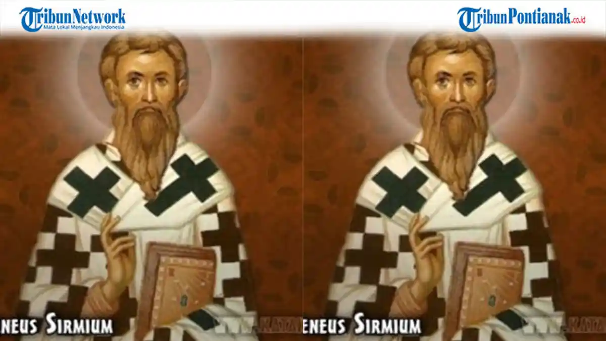Orang Kudus Katolik 24 Maret Santo Ireneus dari Sirmium