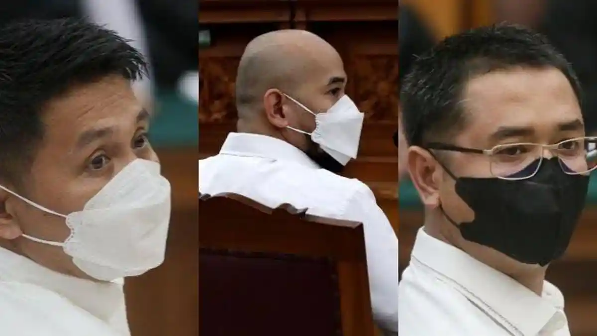 Daftar Tuntutan 3 Anak Buah Ferdy Sambo yang akan Hadapi Sidang Vonis Hari Ini
