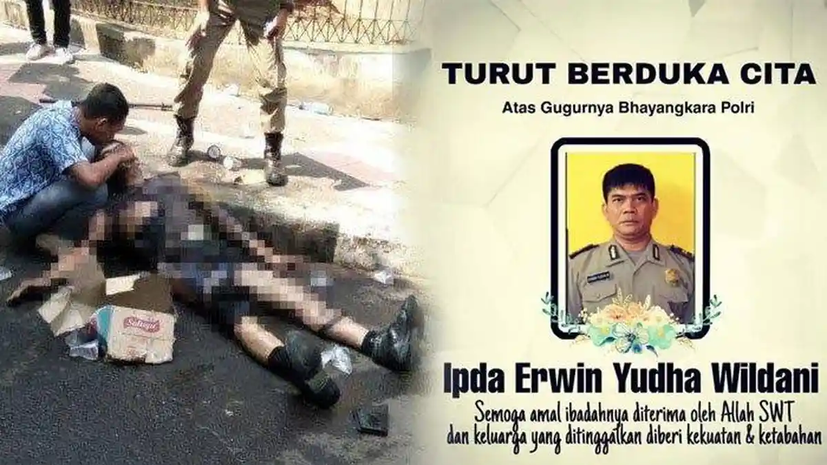 INNALILLAH, Polisi yang Terbakar Akibat Demo Mahasiswa Meninggal Dunia, Ini Hukuman Para Tersangka