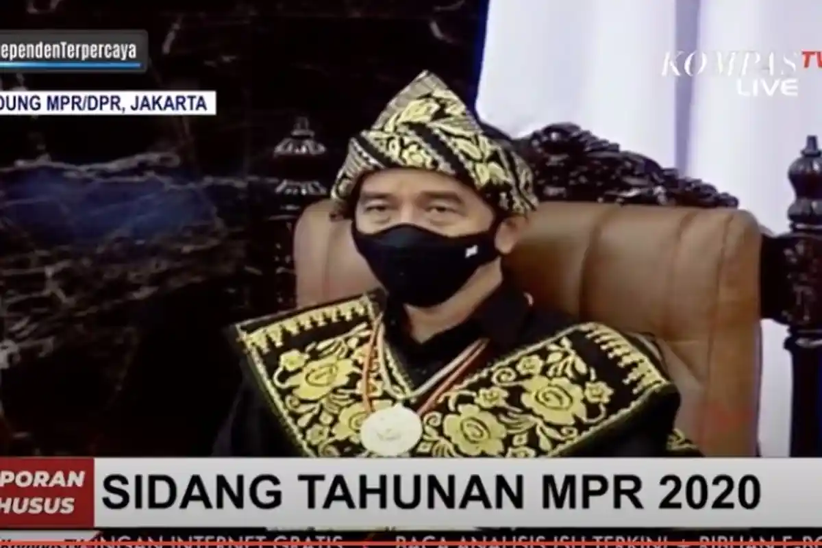 Mengenal Baju Adat Suku Sabu NTT yang Dipakai Jokowi di Sidang Tahunan MPR
