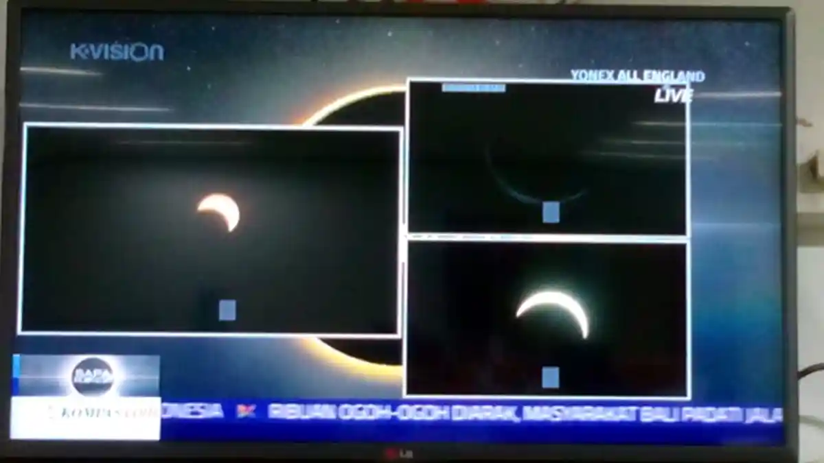 Cahaya Matahari di Kota Palu Mulai Meredup