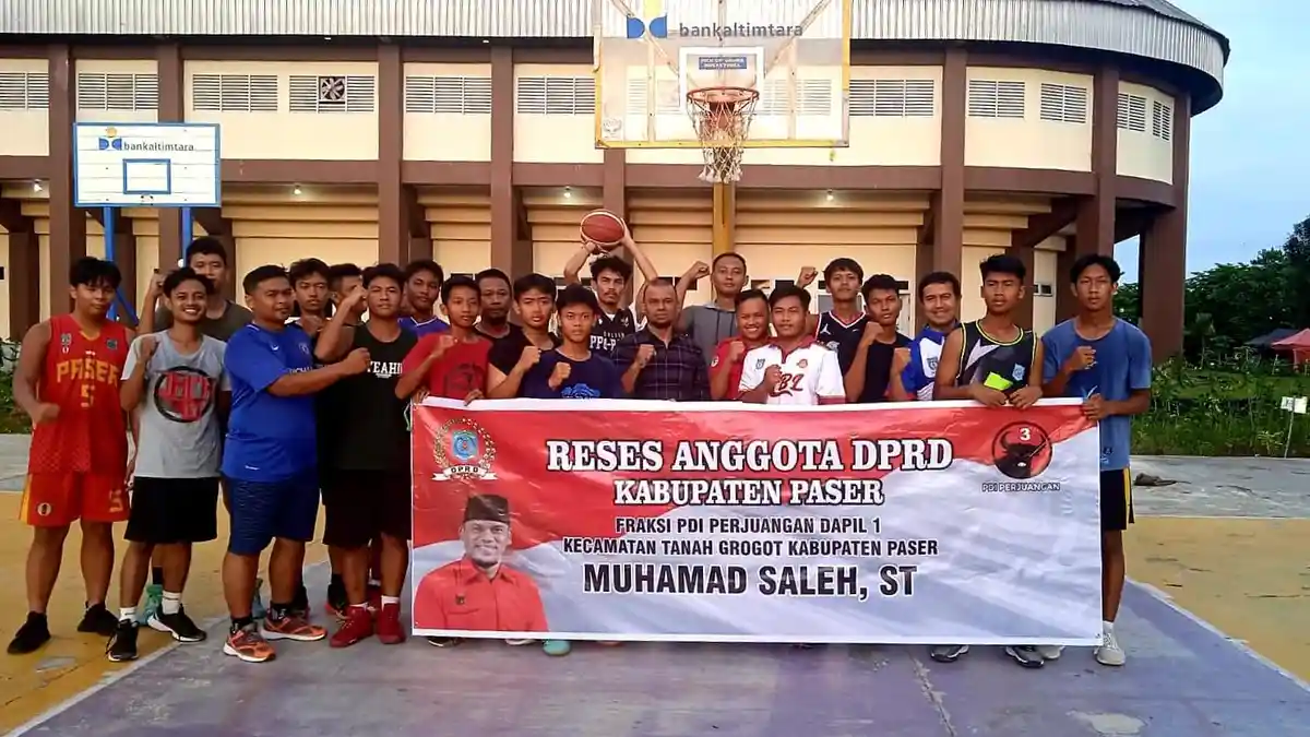 DPRD Paser Usul Penambahan Lapangan Olahraga Basket