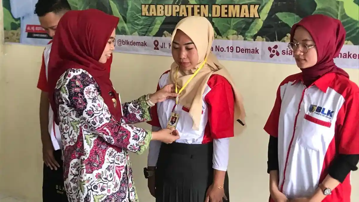 Bupati Demak Minta BLK Bisa Lebih Banyak Serap Tenaga Kerja Untuk Mengurangi Pengangguran