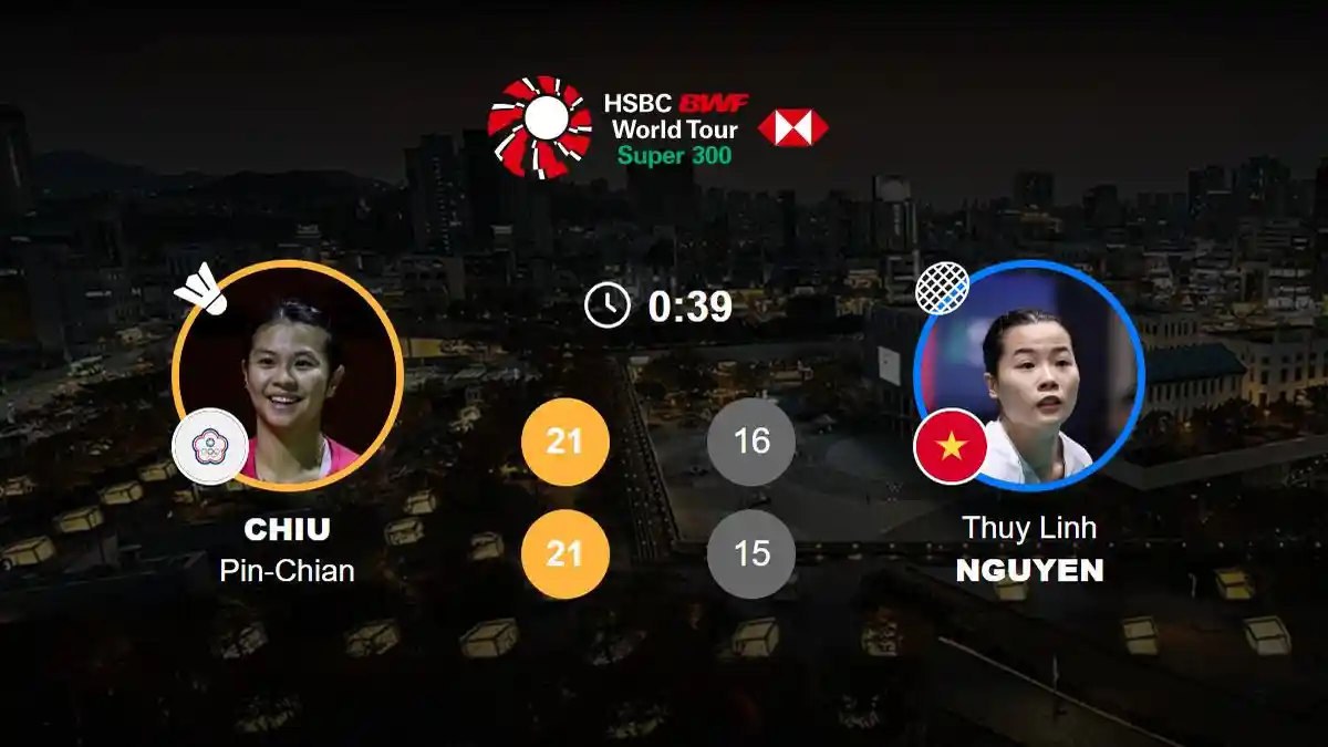 Hasil Final Korea Masters 2025, Chiu Pin-Chian Juara Tunggal Putri